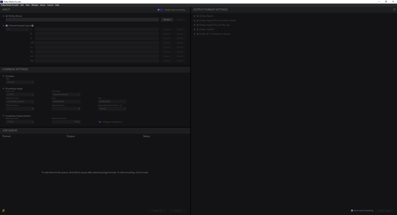 Screenshot #2 - Dolby Media Encoder 3.4.0 Portable by AlekseyPopovv