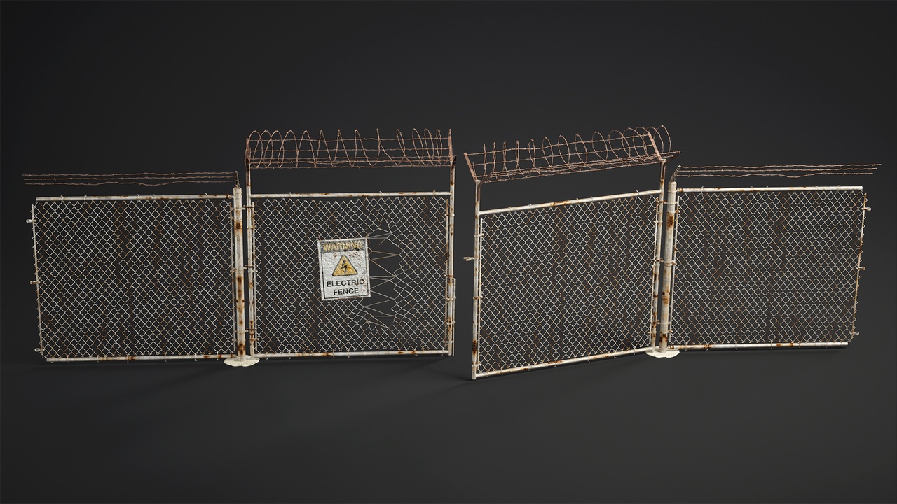 Screenshot #8 - Ghost Town VOL.3 - Modular Fences for Unreal Engine