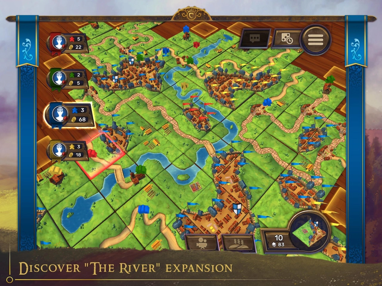 Screenshot #4 - CARCASSONNE - TILES & TACTICS 1.8