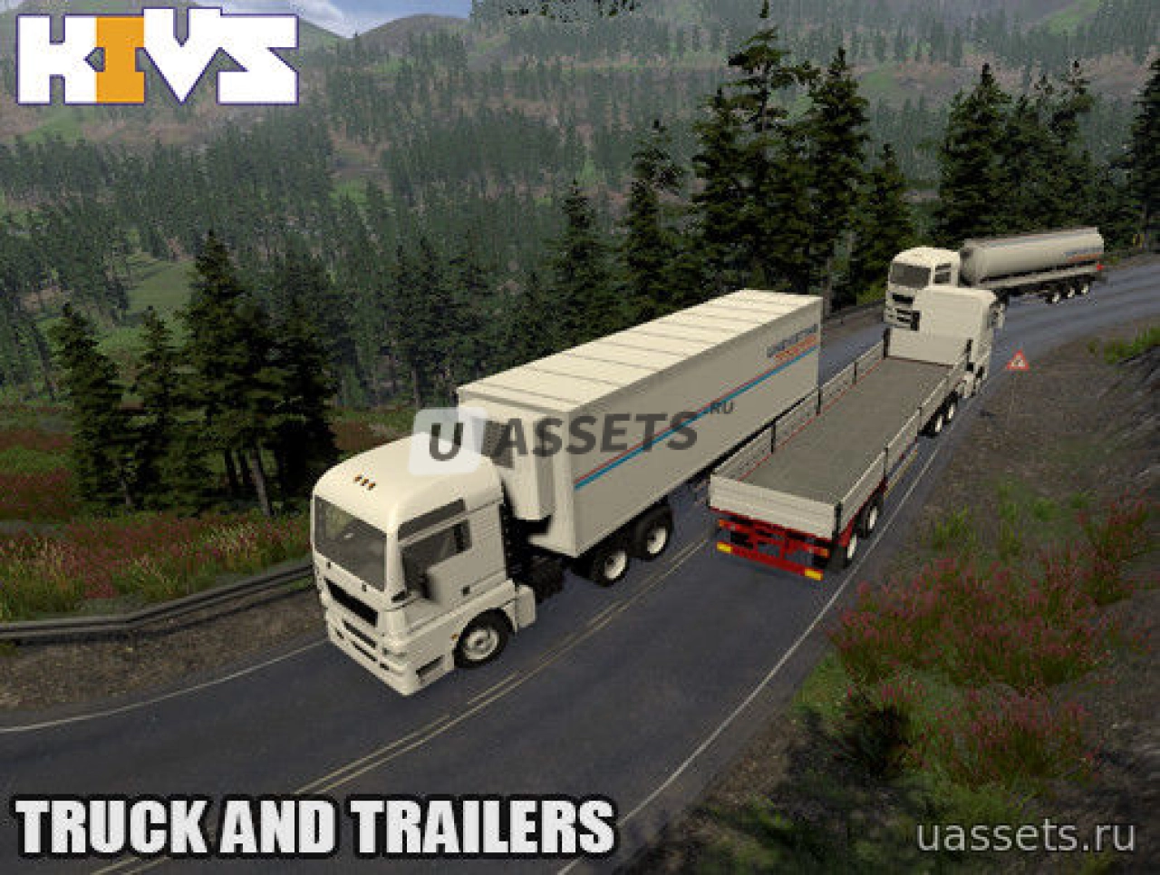 Screenshot #1 - Truck and trailers
