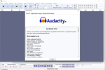 Screenshot #1 - Звуковой редактор Audacity 3.5.0 + Portable