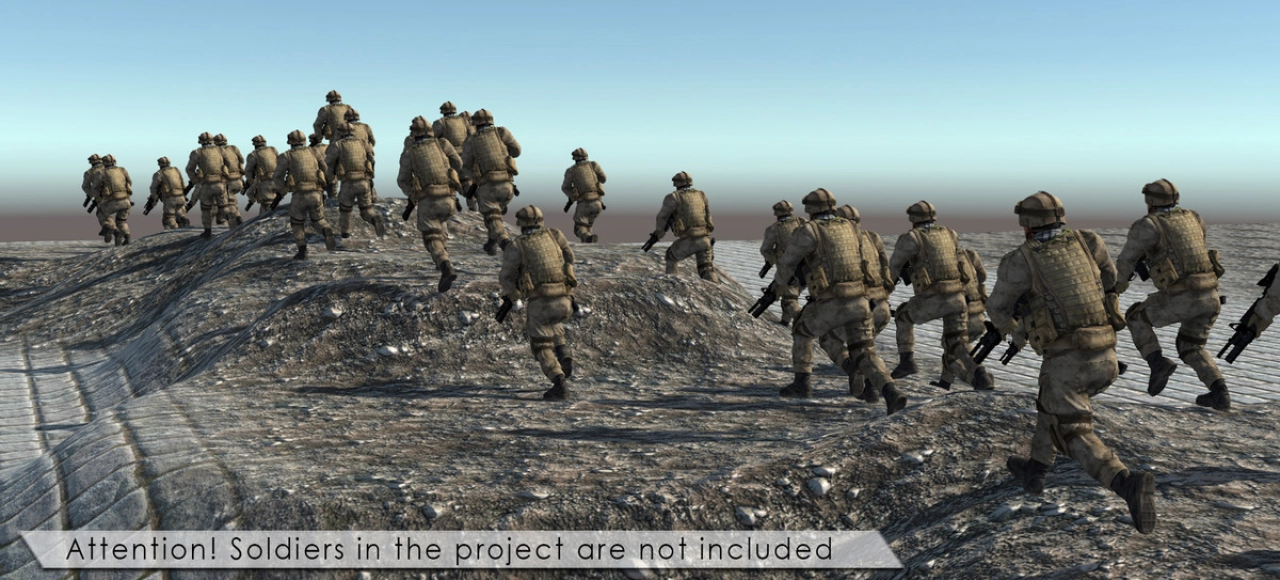 Screenshot #5 - People Path Creator — Crowd & Pedestrian Simulation Tool for Unity