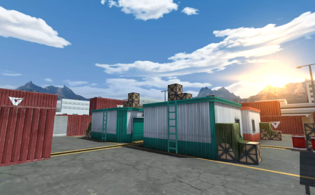 Mobile FPS Game Environment & Assets, ice world map
