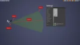 Screenshot #4 - Line Of Sight. Dynamic mesh для Unreal Engine — система поля зрения и обнаружения объектов