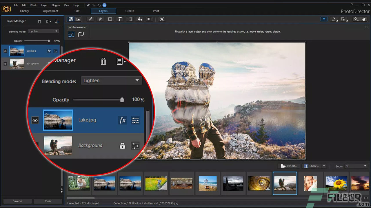 Screenshot #2 - CyberLink PhotoDirector Ultra 2024 15.6.1901.0 + торрент
