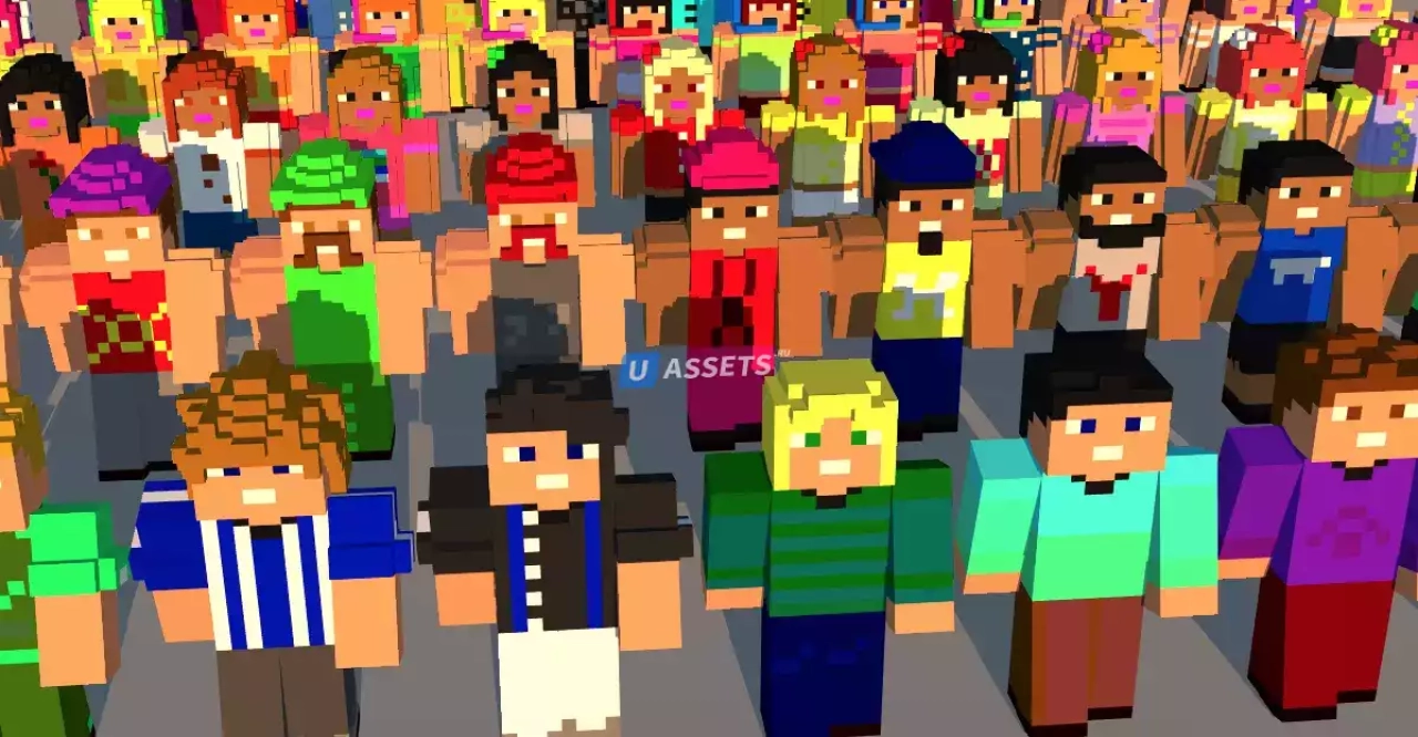 Screenshot #4 - 100 People - Animated Characters Pack