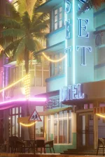 Screenshot #15 - Miami Vice City (Unreal Engine)