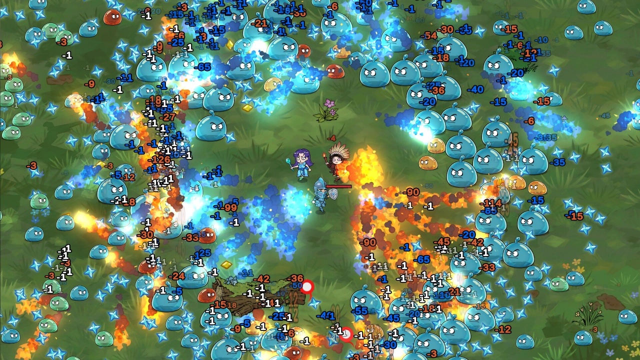 Screenshot #2 - Skewer of Heroes: Bubble Survivors