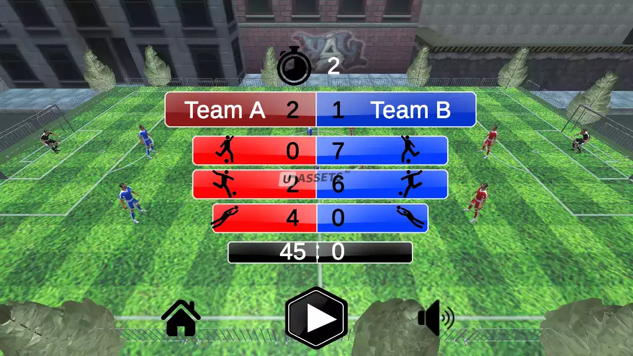 Screenshot #4 - Street Football Game