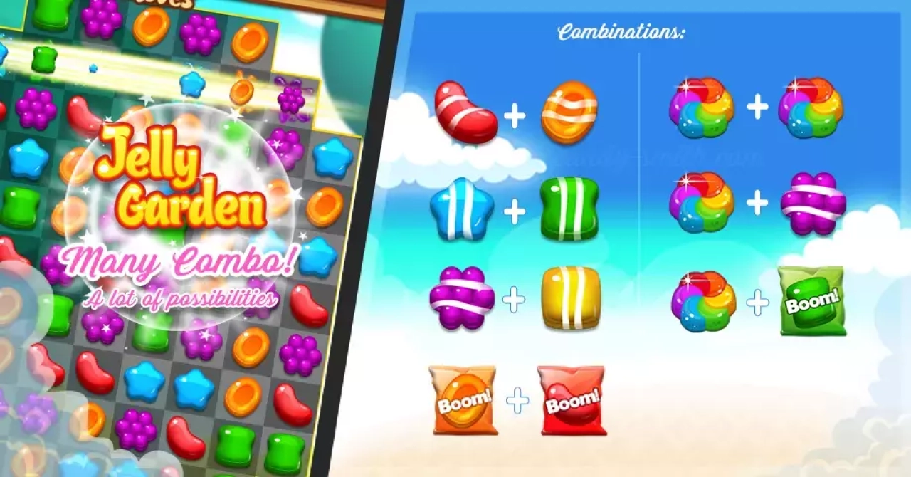 Screenshot #3 - Match 3 Jelly Garden Kit