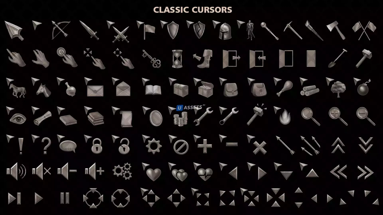 Screenshot #2 - Stylized RPG Cursors