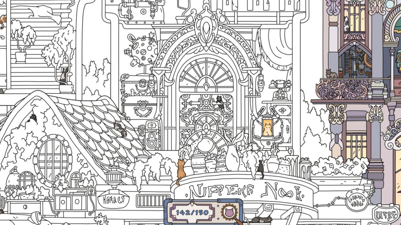 Screenshot #2 - HIDDEN CATS 3: Steampunk