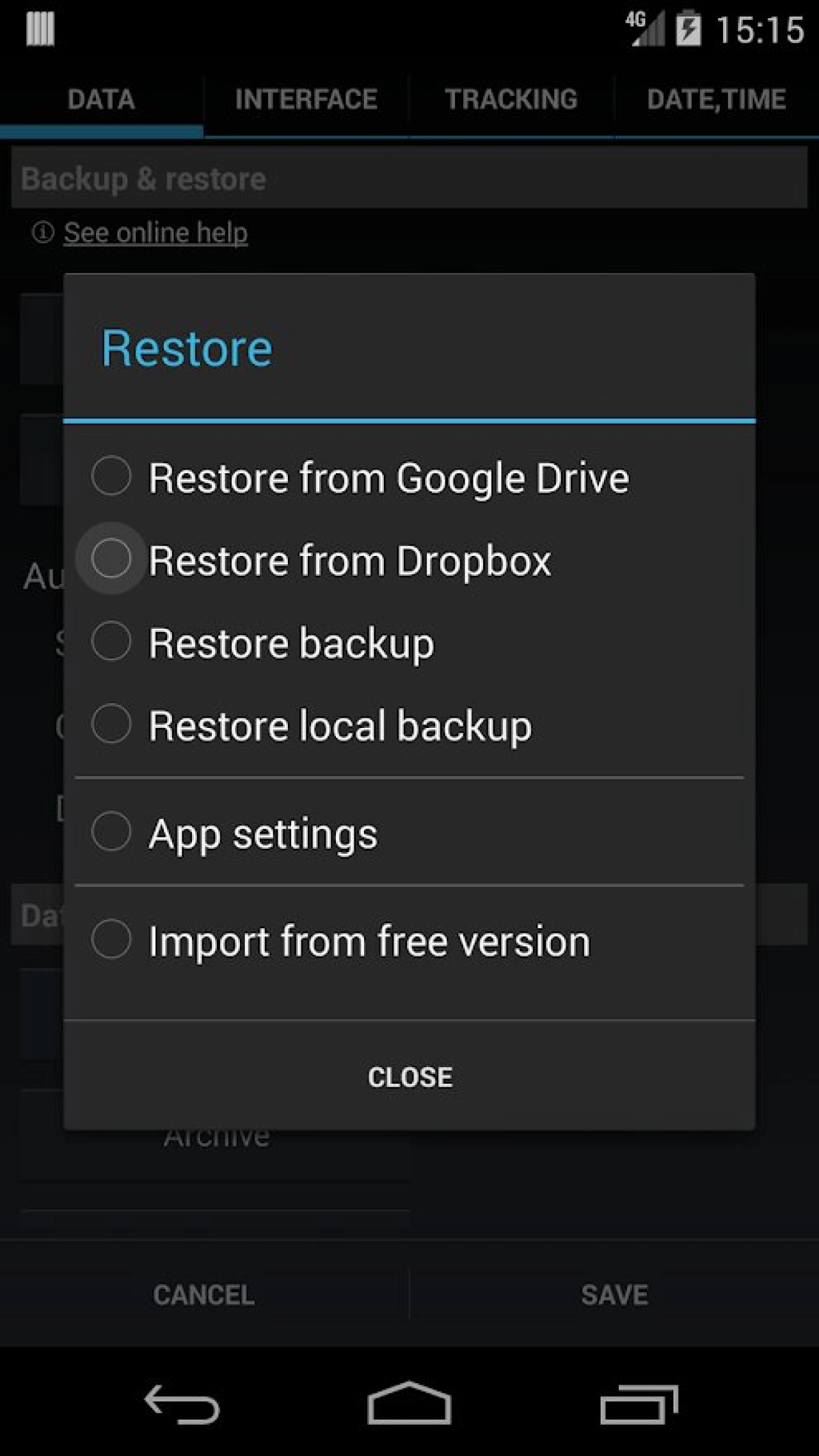 Screenshot #4 - DYNAMICG DROPBOX PLUGIN 7.90
