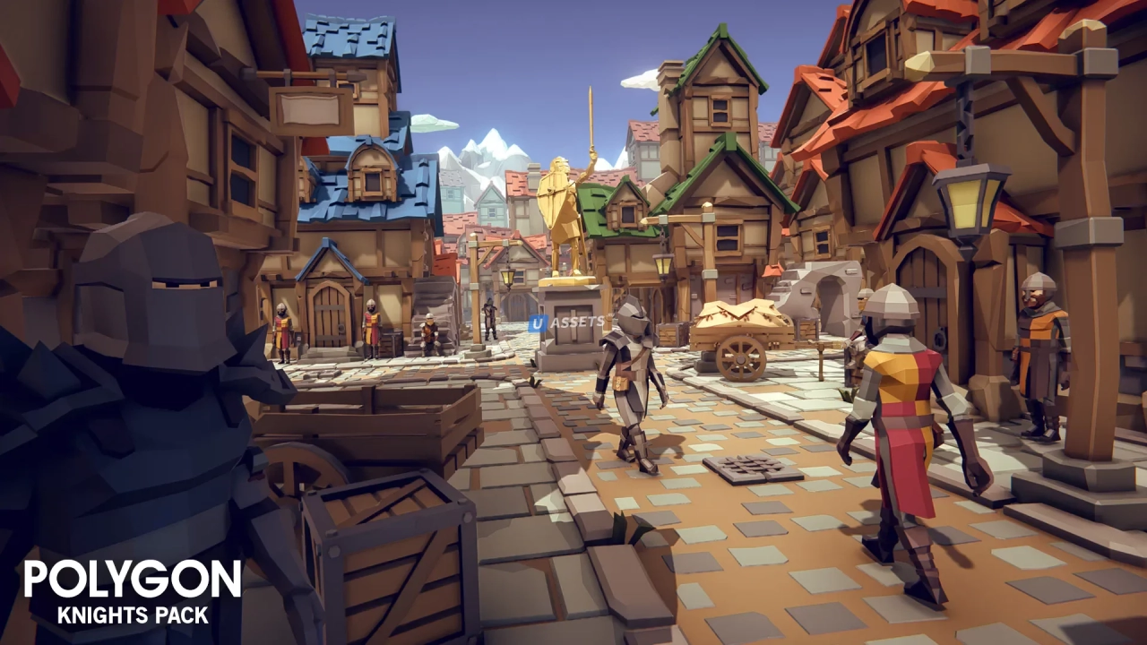 Screenshot #4 - POLYGON Knights Pack