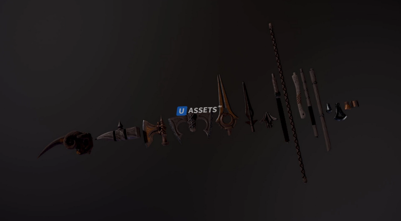 Screenshot #2 - Modular Fantasy Weapon Pack