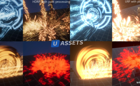 70 Fantasy Spells Effects Pack для Unity
