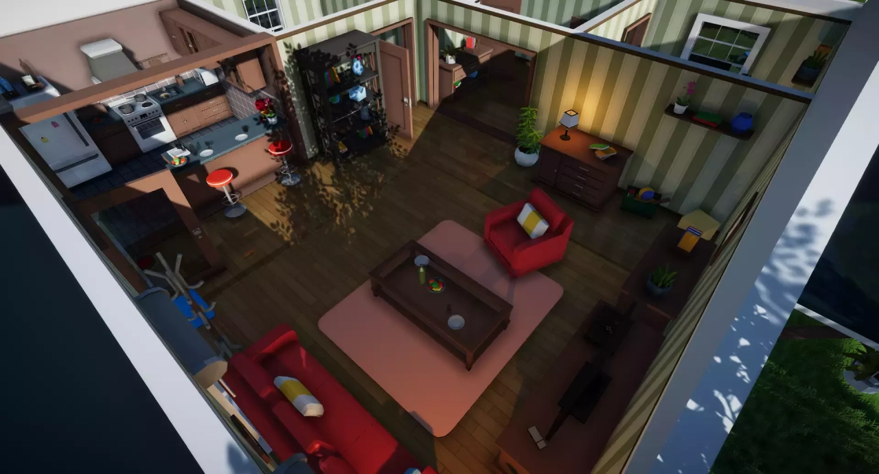 Screenshot #3 - Low Poly House