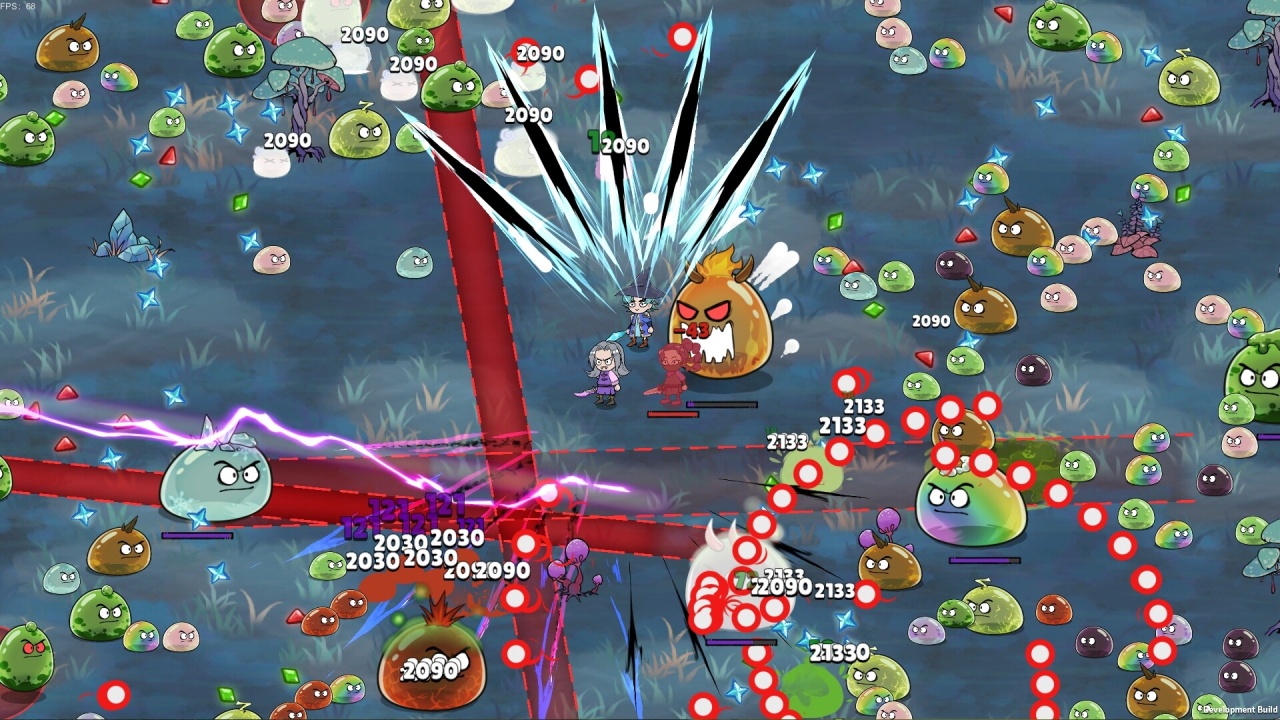 Screenshot #3 - Skewer of Heroes: Bubble Survivors
