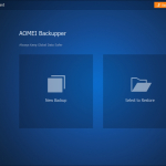 Screenshot #1 - AOMEI Backupper Professional 7.4.1 на русском + ключ