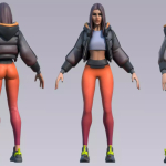 Screenshot #2 - Stylized Modular Character (Female)