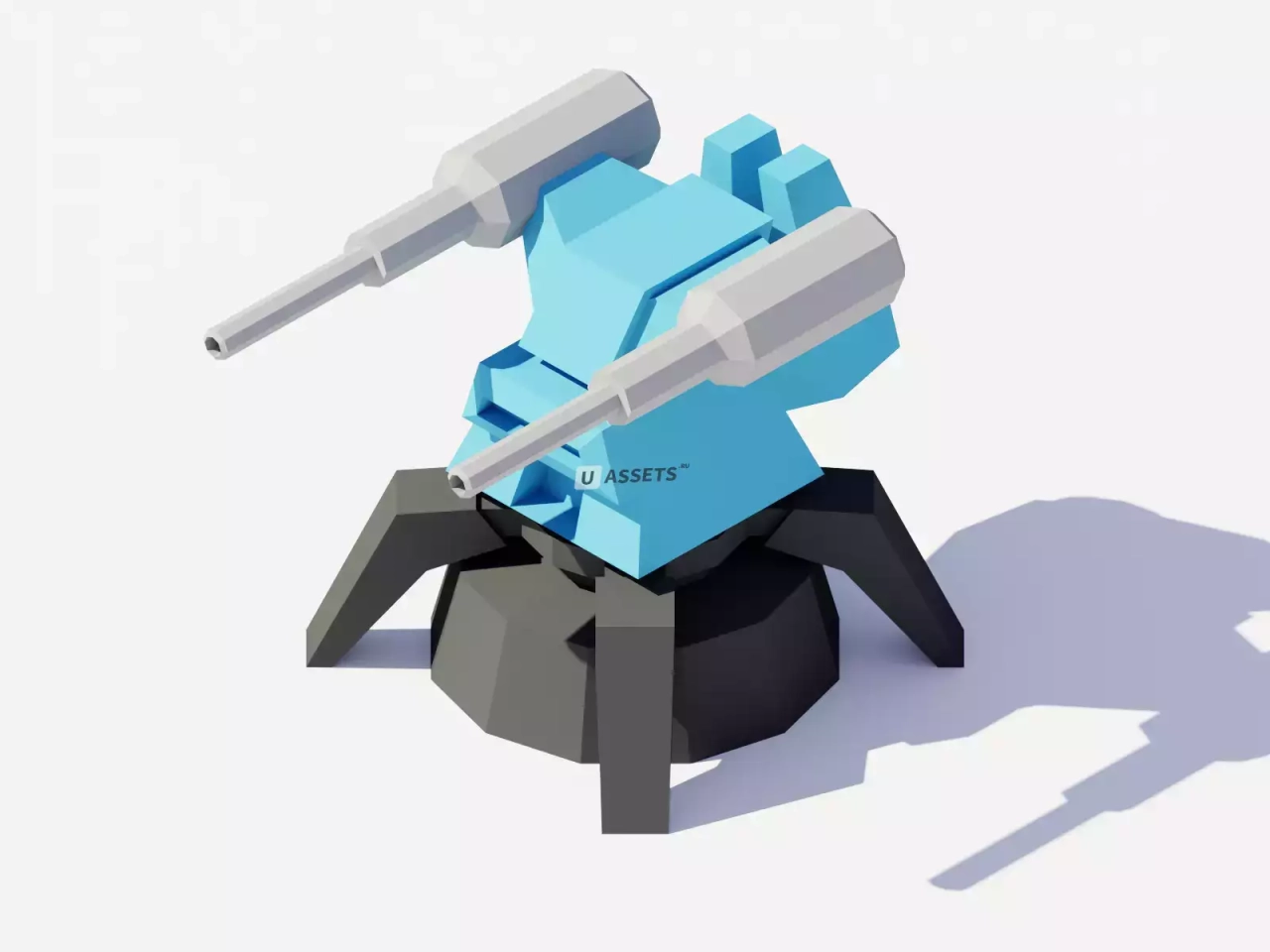 Screenshot #3 - 3D Low Poly Turrets