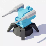 Screenshot #3 - 3D Low Poly Turrets