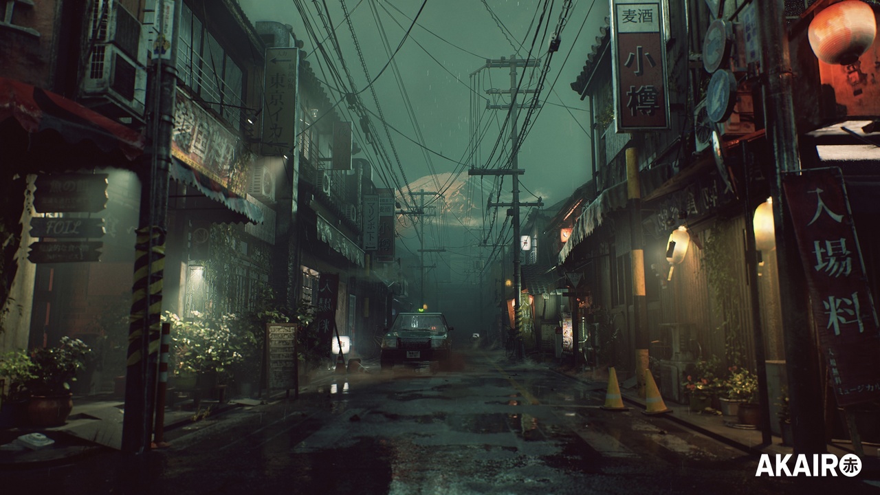 Screenshot #5 - Foggy Japanese Street (5.6 – 5.7) for Unreal Engine