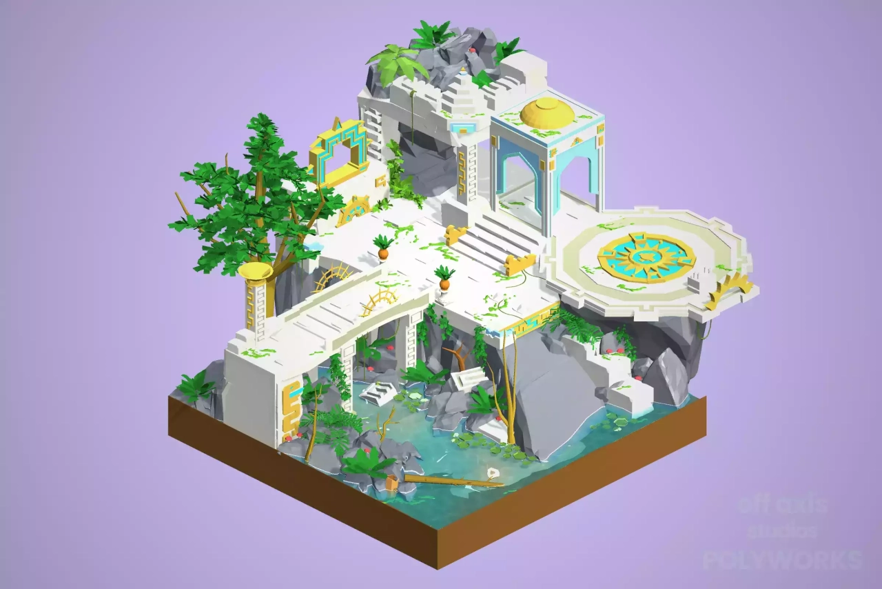 Screenshot #3 - Low Poly Mega Pack - Polyworks