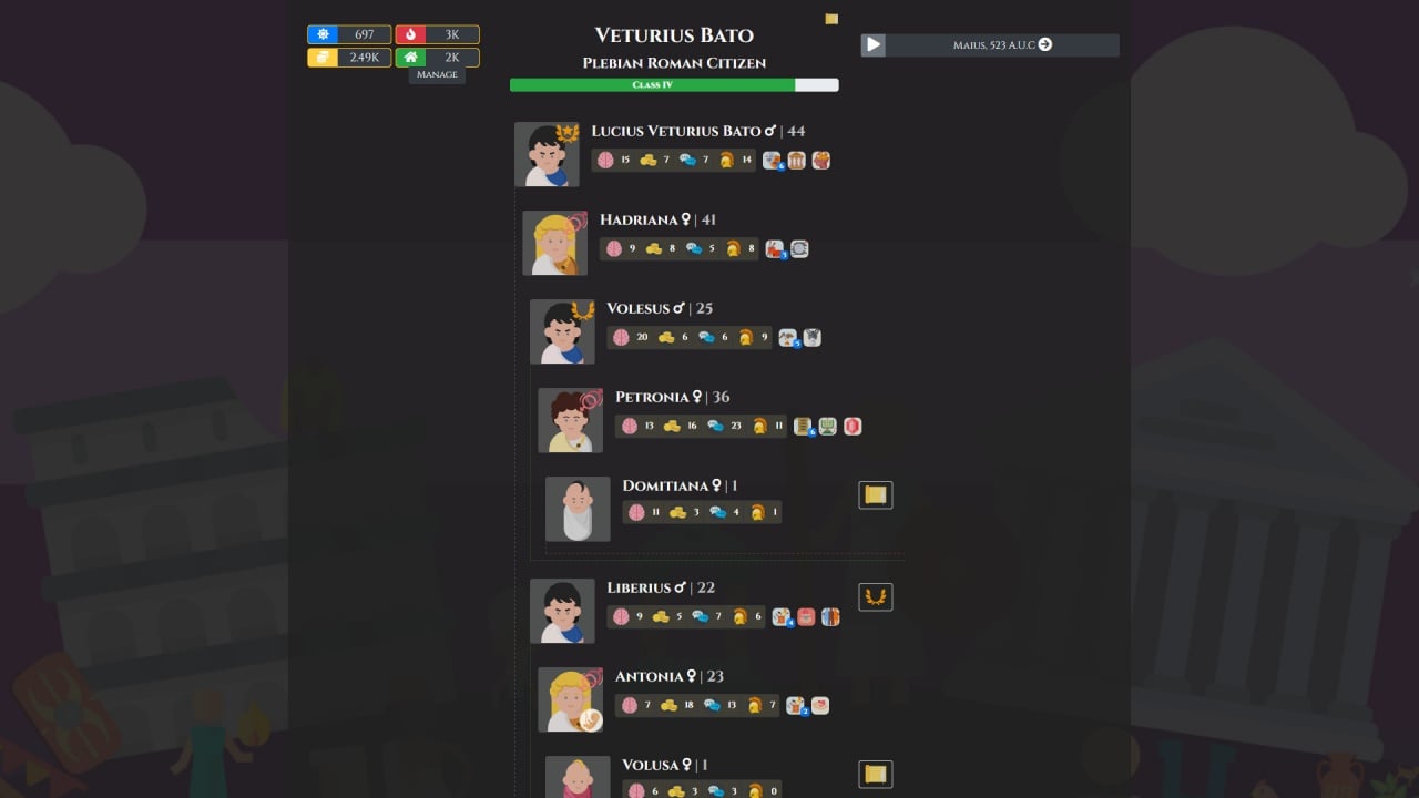 Screenshot #6 - Citizen of Rome - Dynasty Ascendant