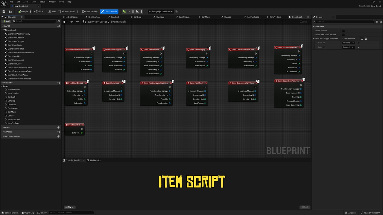 Screenshot #7 - Chestory Inventory System v3.6.1 (Unreal Engine 5.7)