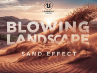 Screenshot #1 - Blowing Landscape Sands Effect (UE5)