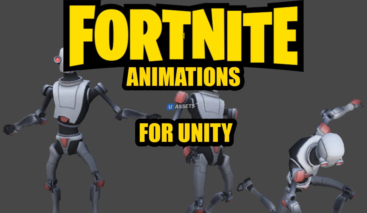 Screenshot #1 - Animations Fortnite For Unity / Анимации Из Фортнайт Для Юнити