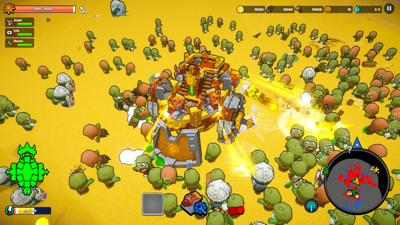 Screenshot #2 - Zombie Rollerz: The Last Ship