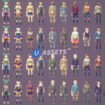 Screenshot #4 - POLYGON Battle Royale - Low Poly 3D Art by Synty