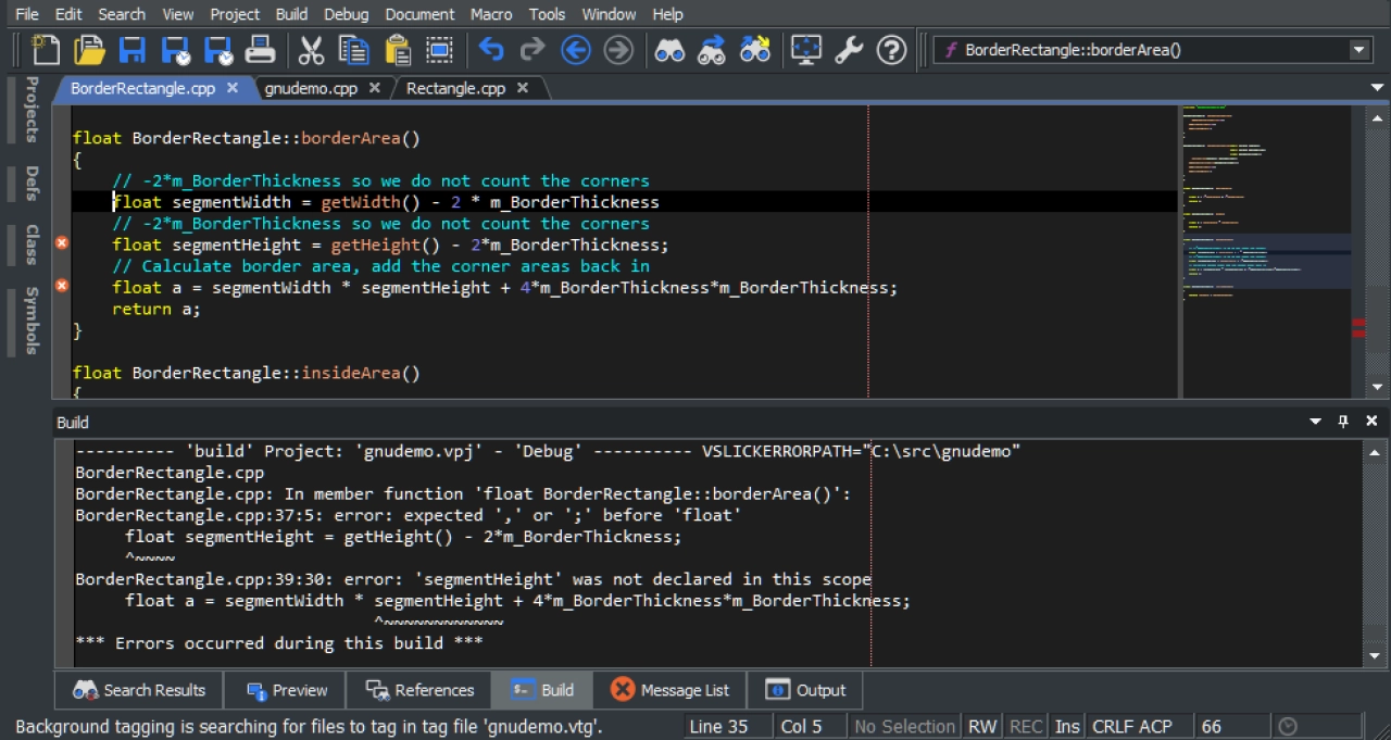 Screenshot #1 - SlickEdit Pro 2025 v30.0.0 (x64)