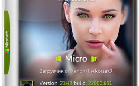 Windows 11 Pro x64 Micro 21H2 build 22000.651 by Zosma