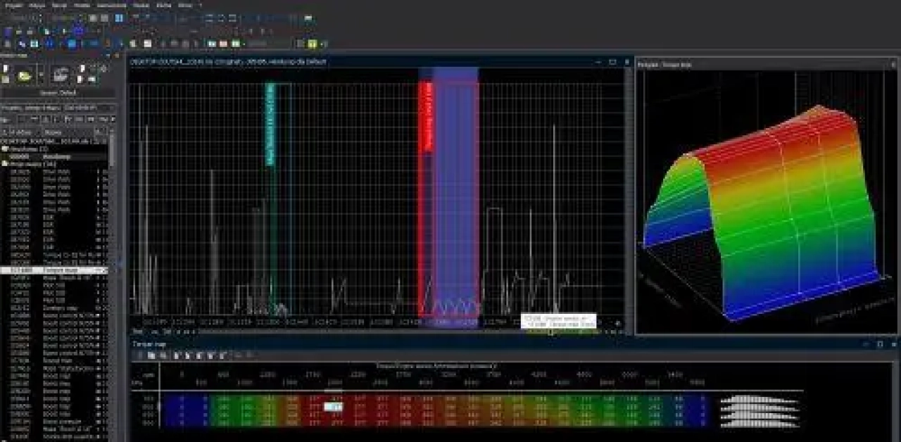 Screenshot #1 - WinOLS 4.7 - редактор прошивок ЭБУ чип тюнинг  (no WM)