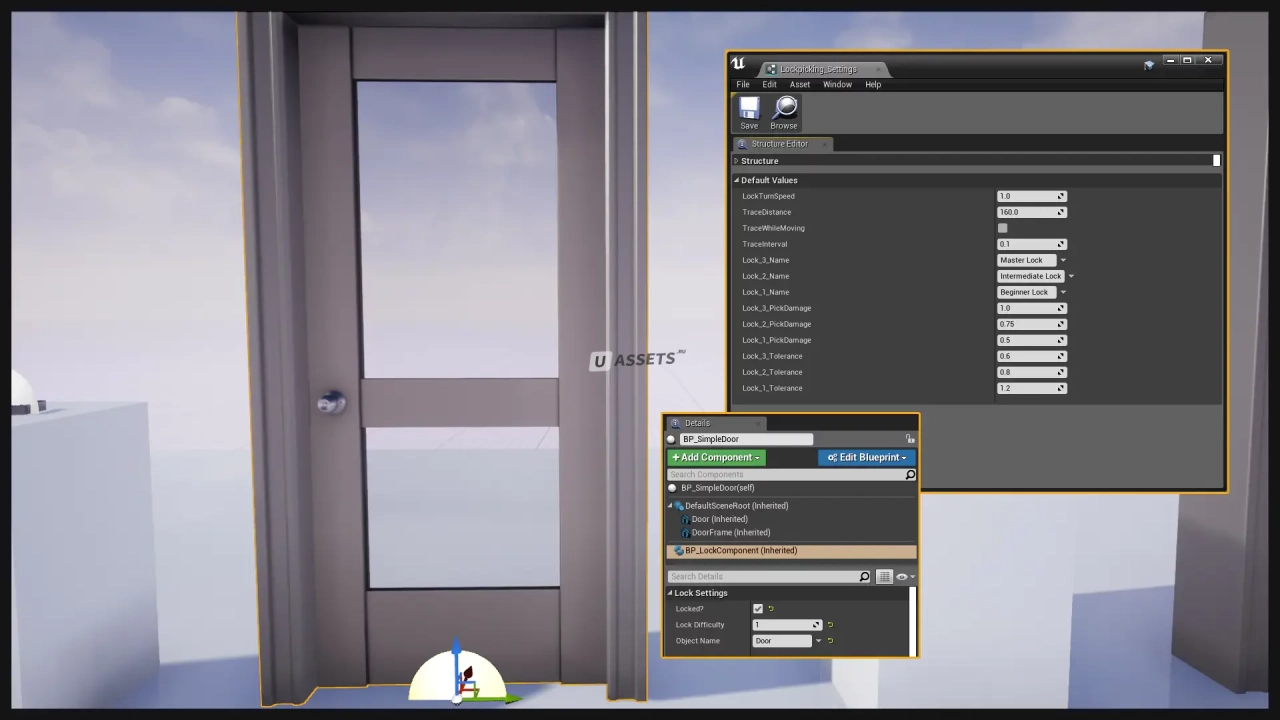 Screenshot #4 - Lockpicking Minigame System