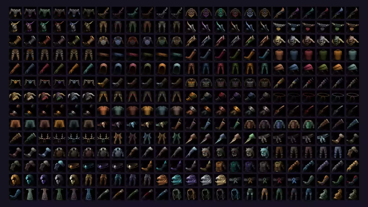 Screenshot #3 - 3000+ RPG Item Icons