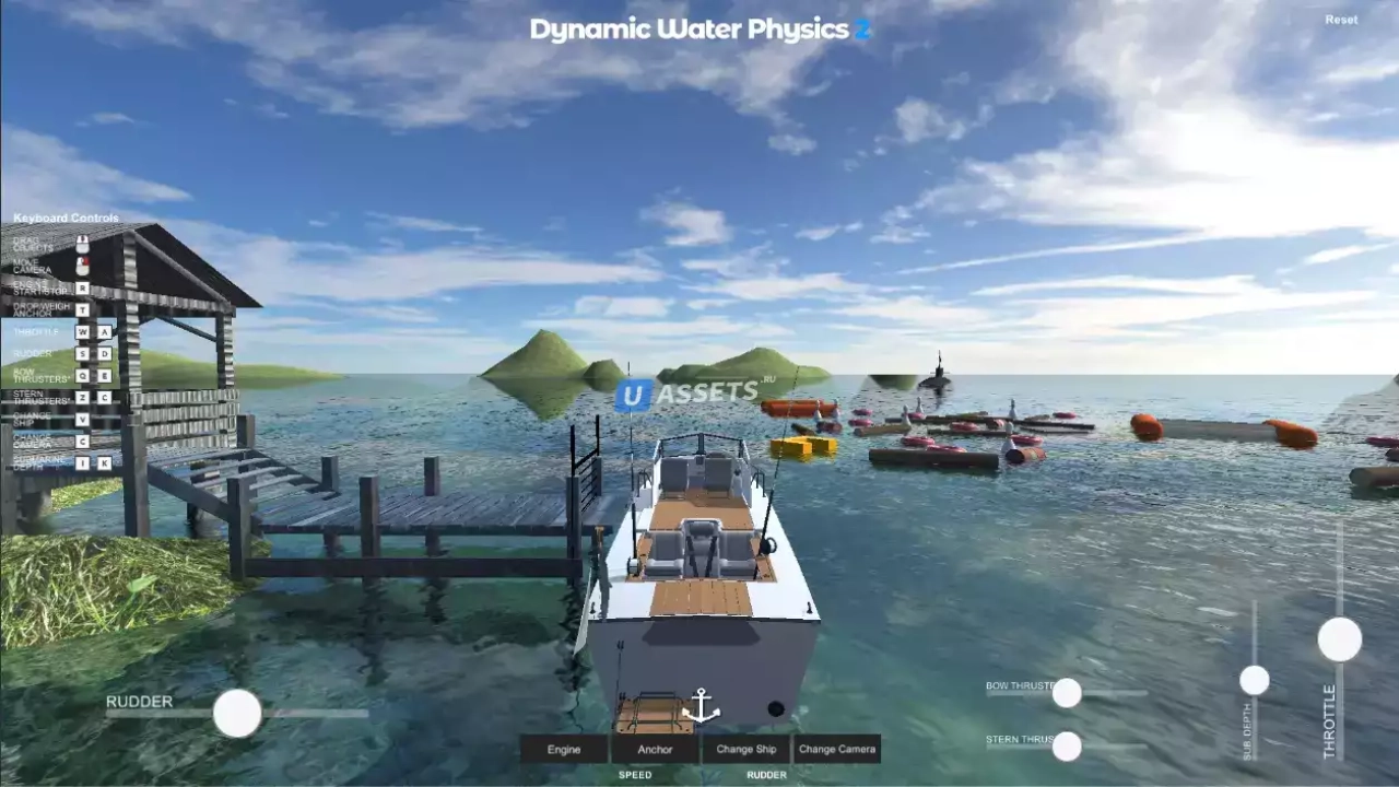 Screenshot #1 - Dynamic Water Physics 2