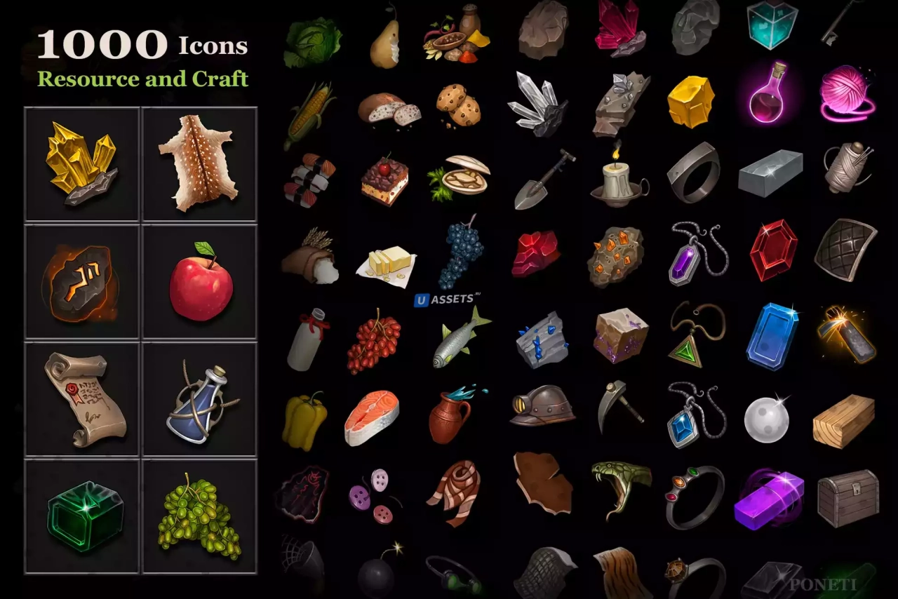 Screenshot #2 - 4000 Fantasy Icons