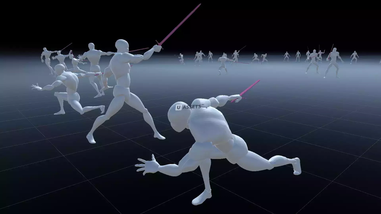 Screenshot #3 - Rapier Anim Set