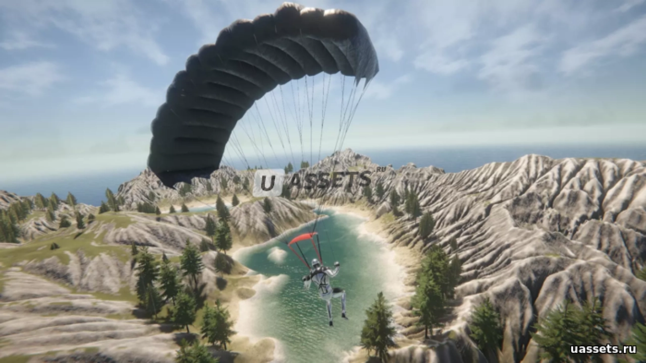 Screenshot #4 - Invector Parachute Add-on