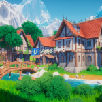 Screenshot #2 - SUNTAIL - Stylized Fantasy Village