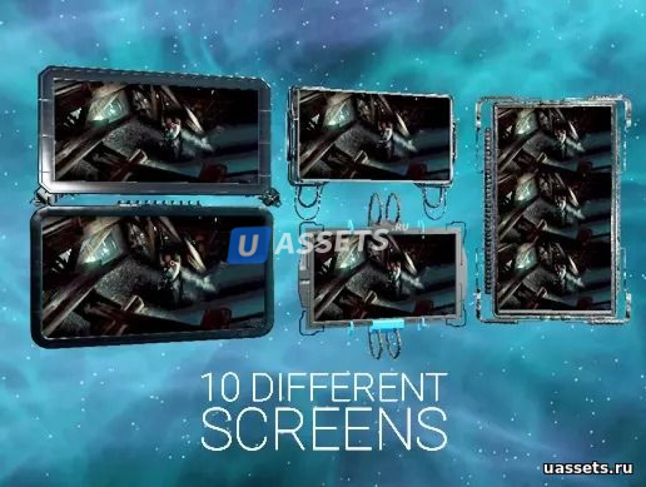 Screenshot #1 - Sci-Fi screen pack