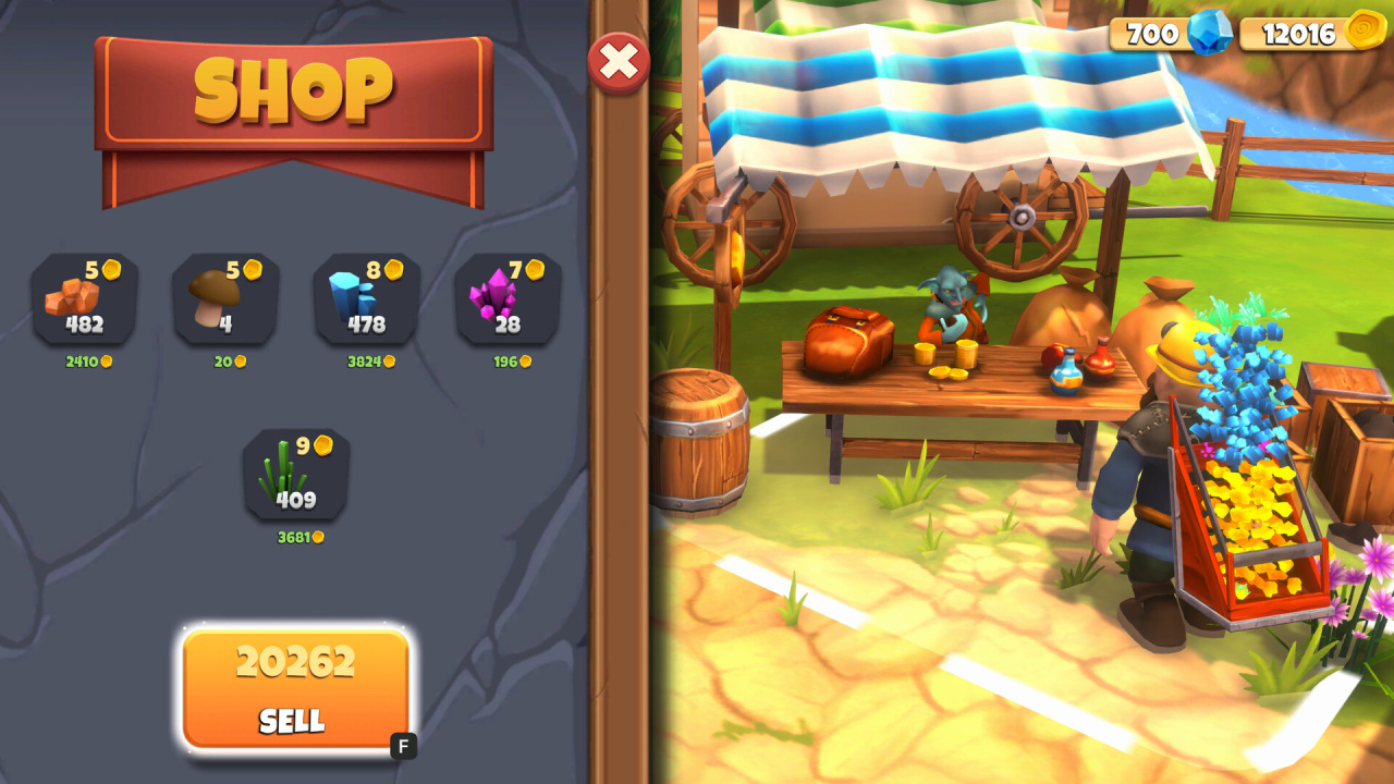 Screenshot #7 - Mine & Slash