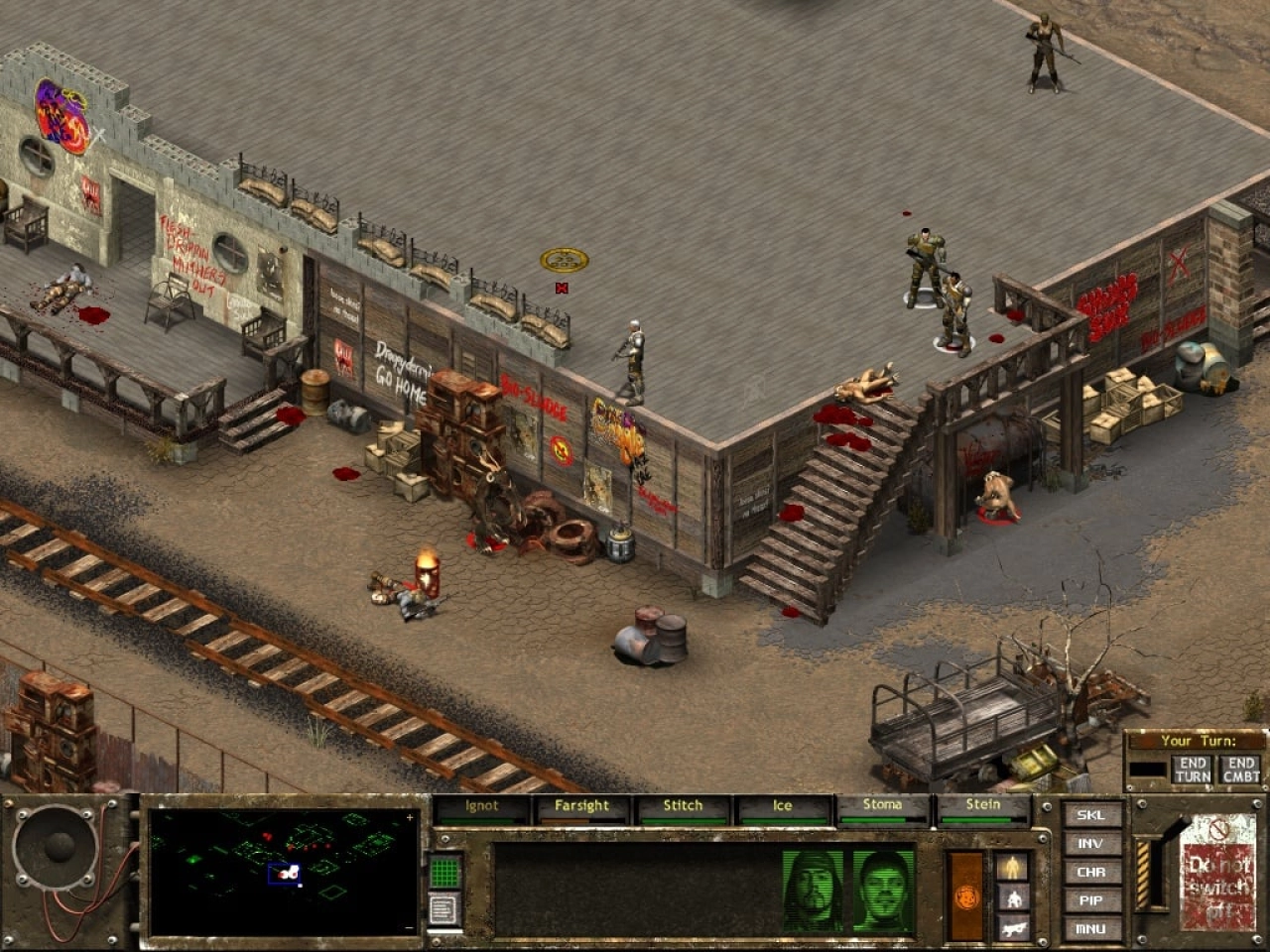 Screenshot #5 - Fallout Tactics: Brotherhood of Steel