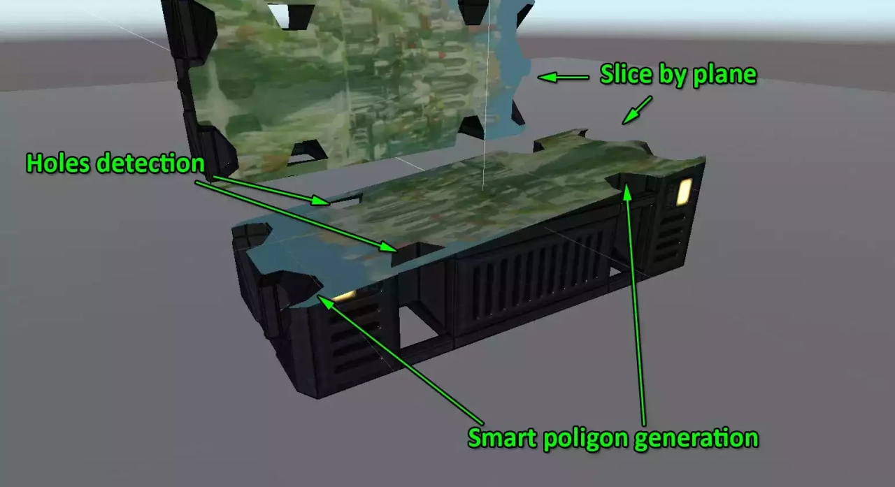 Screenshot #2 - Mesh Slicer