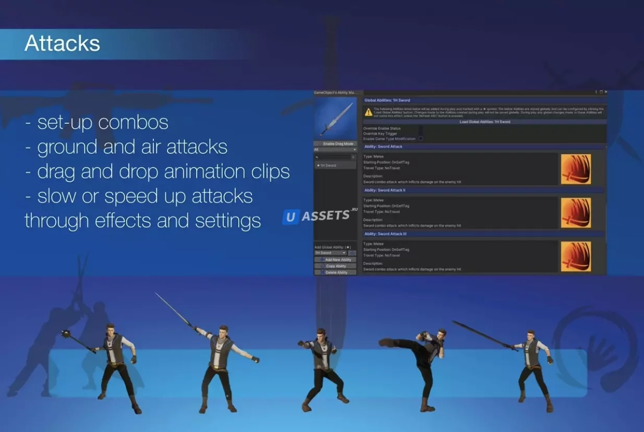 Screenshot #3 - Ability & Combat Toolkit