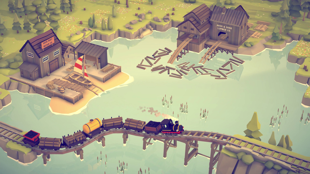 Screenshot #1 - Islands and Trains